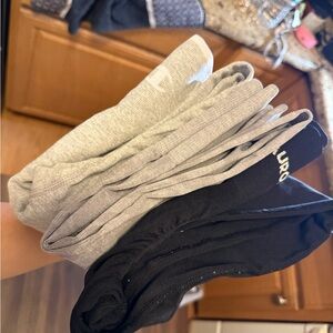 Black and Gray Leggings active wear (3 pairs)